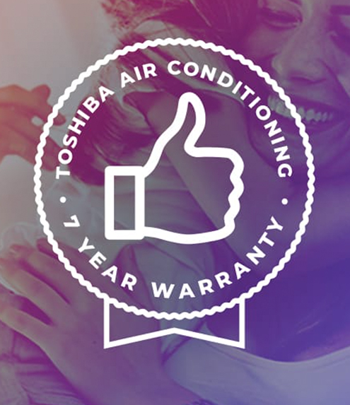 Toshiba Air Conditioning Leading the Way - 7 Year Warranty image
