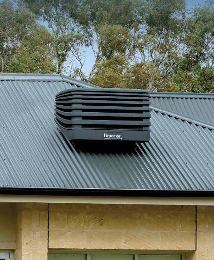 Braemar Breezeair and Coolair Unit - Melbourne Heating & Cooling